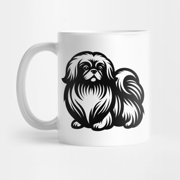 Pekingese Dog by KayBee Gift Shop